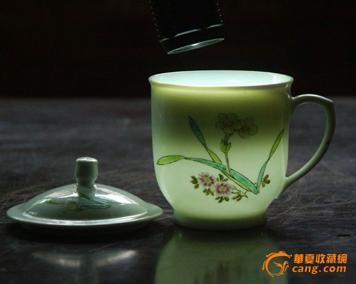 景德镇陶瓷\/文革收藏\/古瓷器\/全手工彩绘高白泥