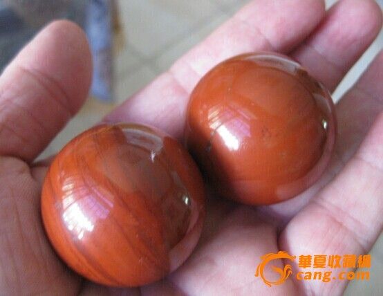 四川凉山南红玛瑙健身球手球一对_四川凉山南红玛瑙健身球手球一对价格_四川凉山南红玛瑙健身球手球一对图片_来自藏友愚莽夫_玉石_地摊交易_华夏收藏网 cang.com