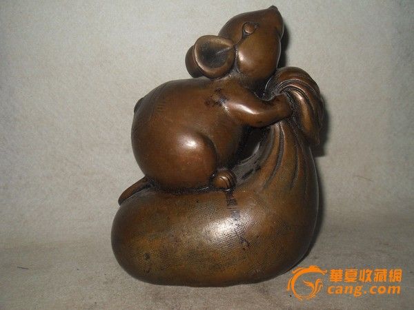 黄金鼠吉祥摆件