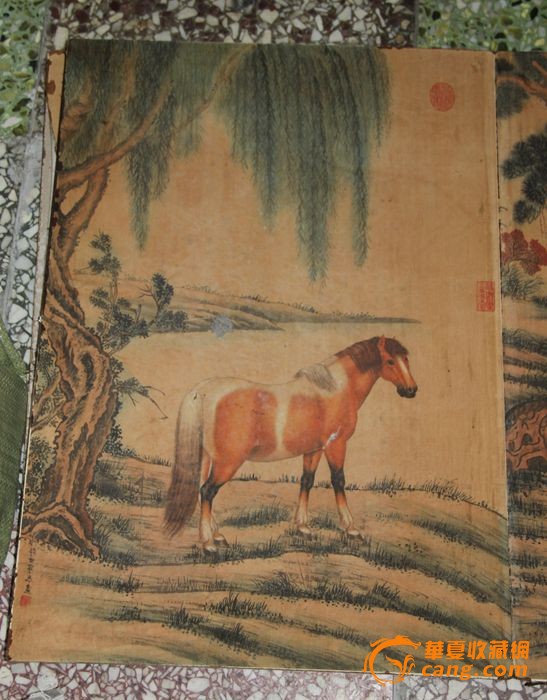 郎世宁十骏图