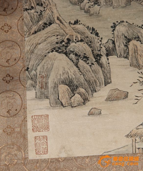 沈周山水画