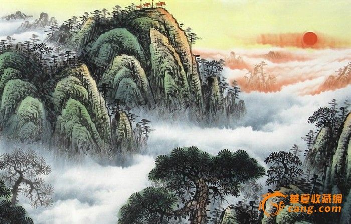 山水画英文,山水画简笔画,山水画_大山谷图库