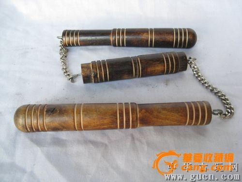 不知是什么木的三节棍_不知是什么木的三节棍