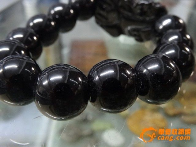 黑曜石手链图2