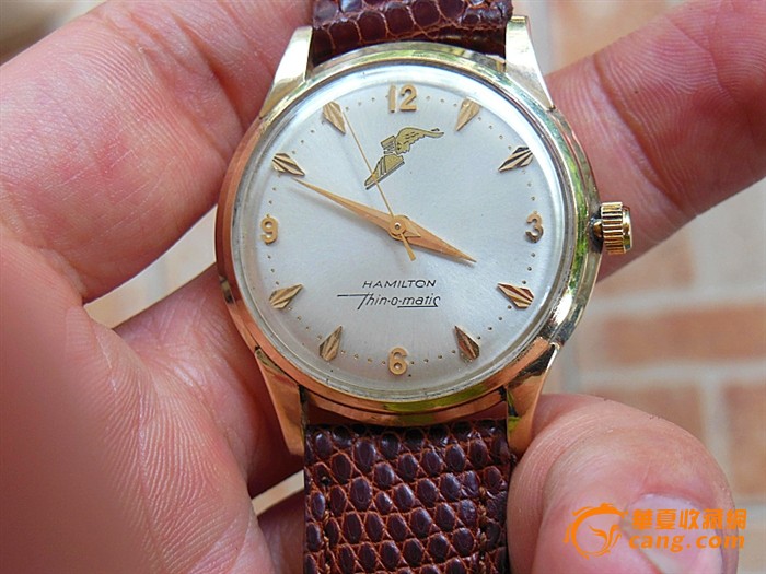 瑞士汉密尔顿手表【整个都是金的,是实金,14K