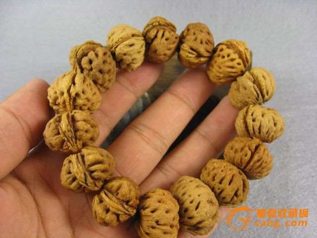 【精品文玩蟠桃核手串】编号60234_【精品文