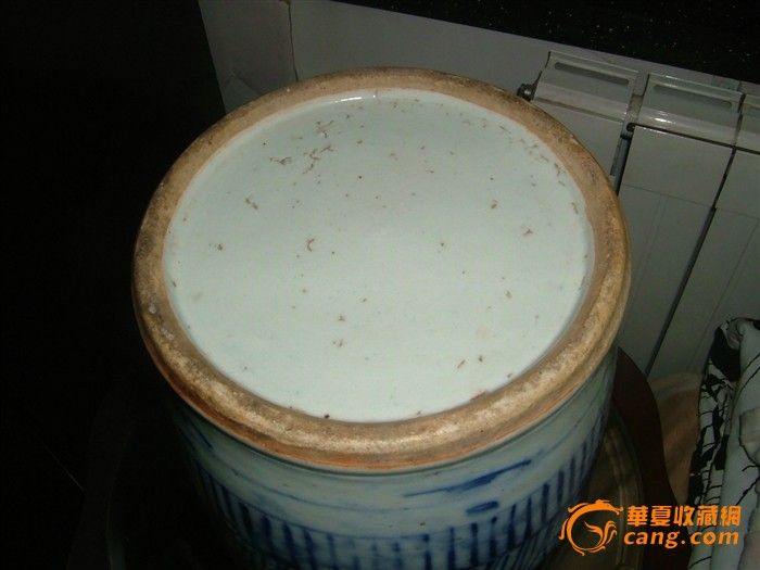 绝对包老!全品!清代青花缠枝莲双喜字大瓶,赏瓶