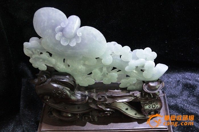 茄瓜紫带豆色 玉如意 带价_茄瓜紫带豆色 玉如意 带价价格_茄瓜紫带豆色 玉如意 带价图片_来自藏友coolsky213_玉石_地摊交易_华夏收藏网 cang.com