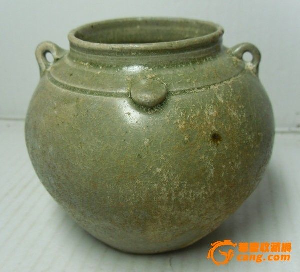 (专卖老货)出土大开门东晋浙江越窑青瓷精品四