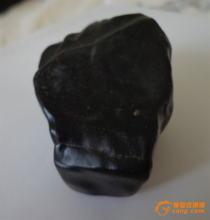新疆稀少黑硅化木原石