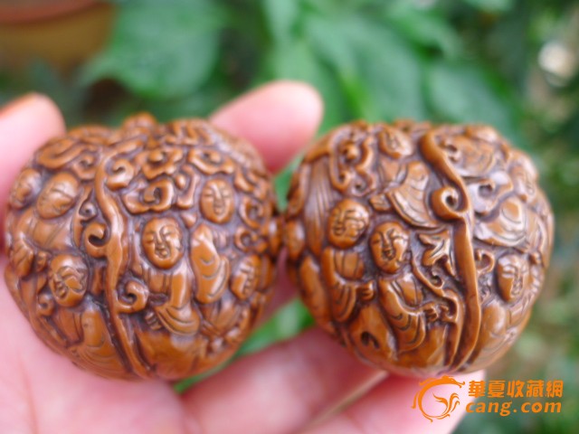 精美雕刻核桃古玩核桃