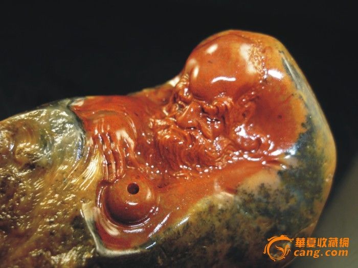 达摩香插(寿山金狮峰红心牛蛋)_达摩香插(寿山大美女图片图片