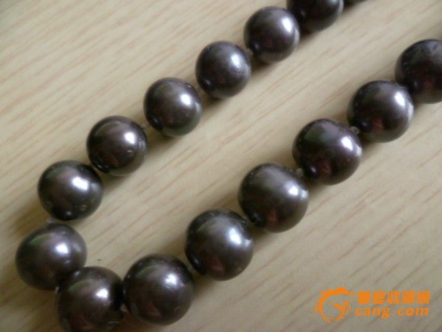 天然黑珍珠项链_天然黑珍珠项链价格_天然黑