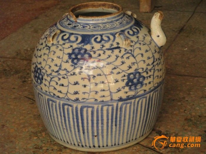 嘉庆 特大号 溜肩丰胸 罐 独一无二的大_嘉庆 特