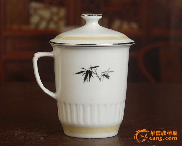 景德镇陶瓷\/文革瓷器\/全手工彩绘高白泥高白釉