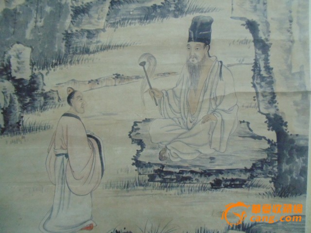 沈周山水人物画