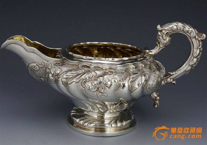 英国伦敦乔治IV时期 1832年925纯银壶一套 西