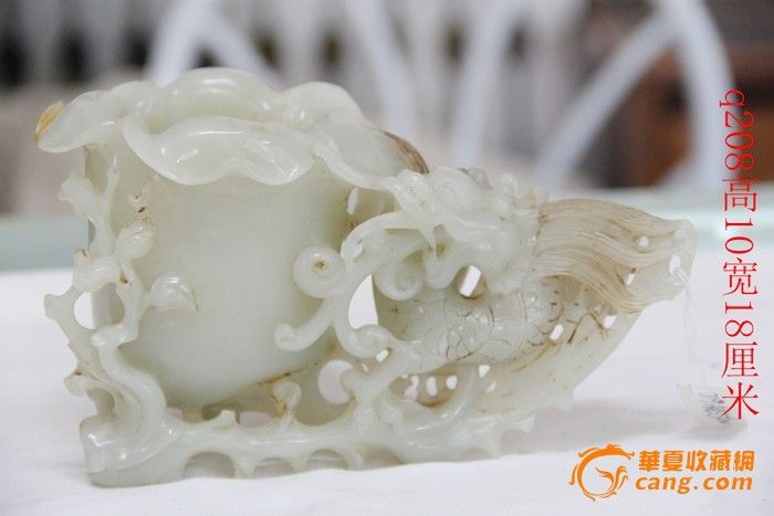 清代的和田玉花擦_清代的和田玉花擦价格_清