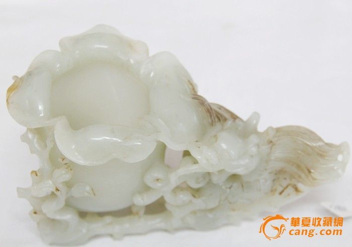 清代的和田玉花擦_清代的和田玉花擦价格_清