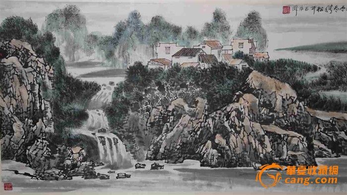 张松.山水(四尺整张)_张松.山水(四尺整张)价格