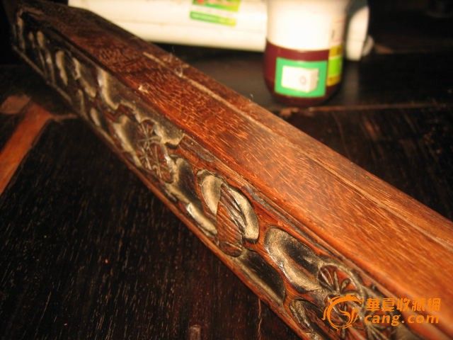 什么是明代海黄老家具散件料 85厘米长_什么是