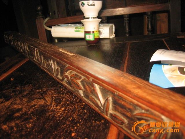 什么是明代海黄老家具散件料 85厘米长_什么是