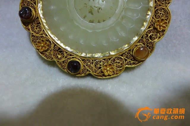 金包玉镶宝石把件_金包玉镶宝石把件价格_金包玉镶宝石把件图片_来自藏友玉古轩_玉石_地摊交易_华夏收藏网 cang.com