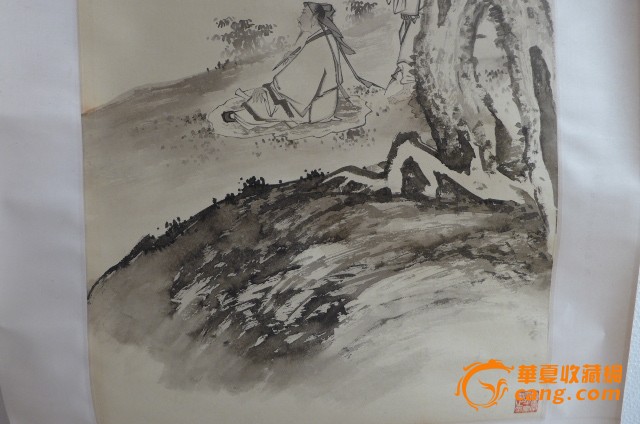 张大千山水人物画