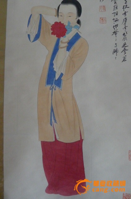 张大千人物画