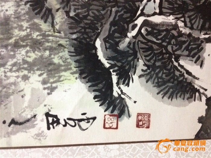 青岛著名画家吕思成的山水画_青岛著名画家吕