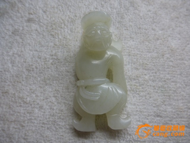 玉雕胡人