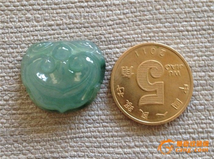 【玉泉文玩 】A990-七八十年代老坑冰种翡翠玉