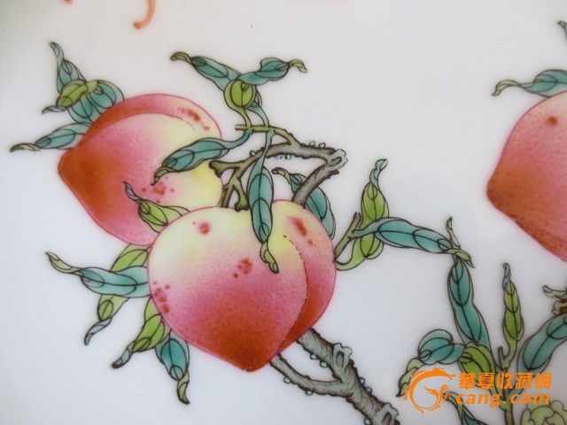 青花桃子大盘_青花桃子大盘价格_青花桃子大