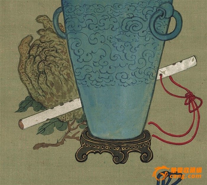 ,乾隆(1736-1795)时供奉内廷--玉律余添润图_,