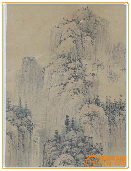 钱维城 山水风景画