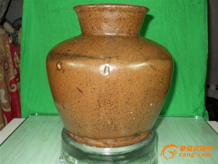 2826号茶叶末釉尊罐_2826号茶叶末釉尊罐价