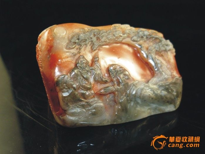 谈天说地(日本金狮峰牛蛋)--摆件或随型章_谈天寿山美女图片暴露图片