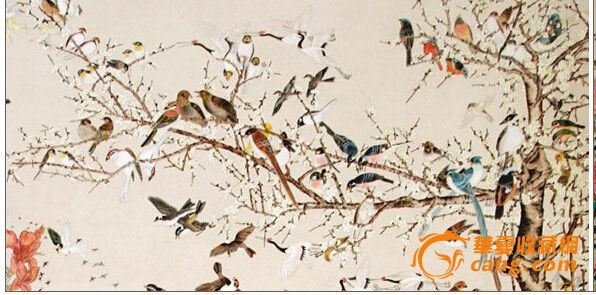 和平繁荣气象更新图 花鸟画收藏典范_和平繁荣