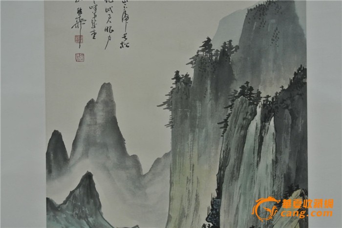 张大千山水作品_张大千山水作品价格_张大千山水作品
