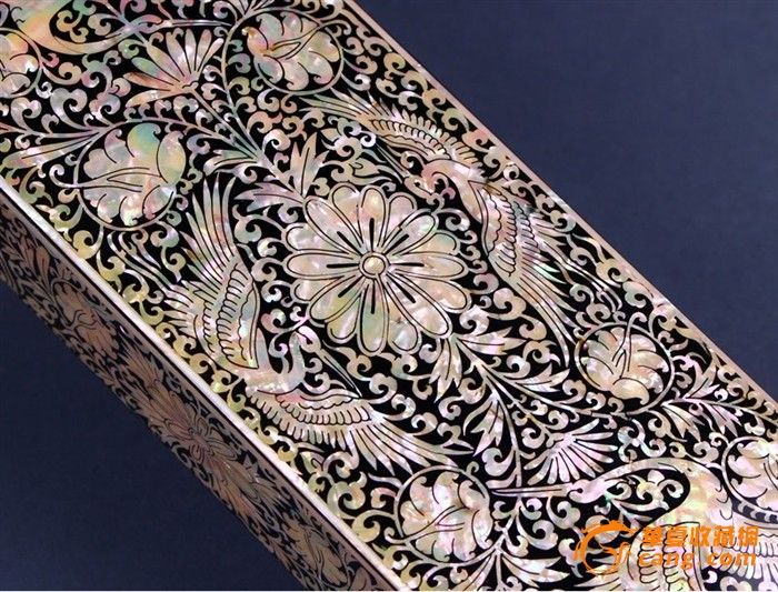 出口创外汇时期螺钿细工凤凰纹盒_出口创外汇时期螺钿细工凤凰纹盒价格_出口创外汇时期螺钿细工凤凰纹盒图片_来自藏友慕古斋斋主_杂项_地摊交易_华夏收藏网 cang.com