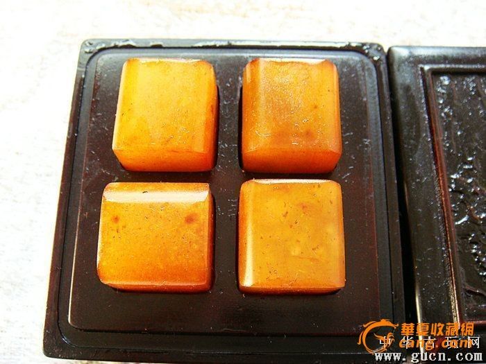 清代老田黄印章一套_清代老田黄印章一套价格