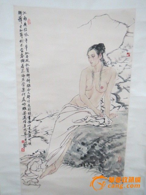 何家英<em>美女画</em>【<em>现代</em>】_何家英<em>美女画</em>【<em>现代</em>】
