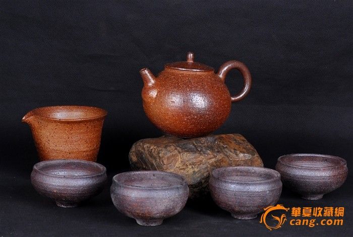 现代柴烧茶具一套_现代柴烧茶具一套价格_现代柴烧茶具一套图片_来自藏友归德在线_陶瓷_地摊交易_华夏收藏网 cang.com