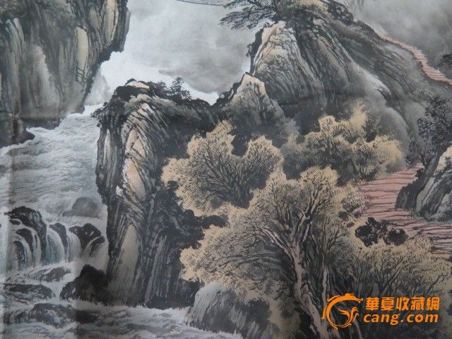 刚山水画_曾刚山水画价格_曾刚山水画图片_来