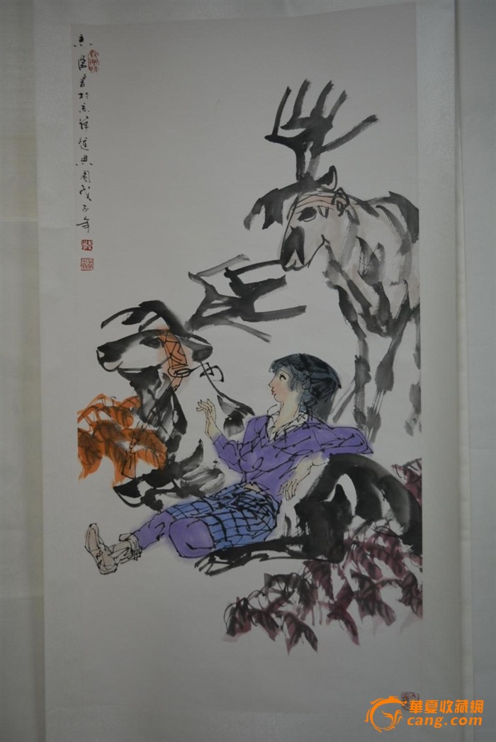 于志学人物画作