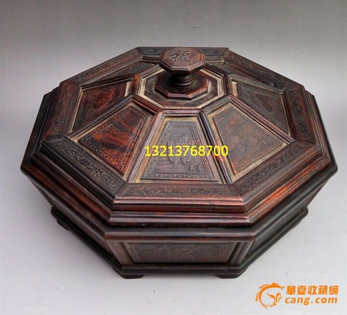 八宝盒木雕