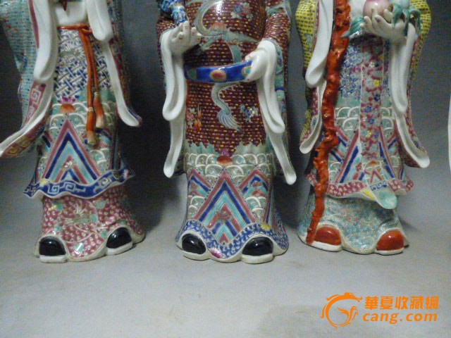 粉彩福禄寿