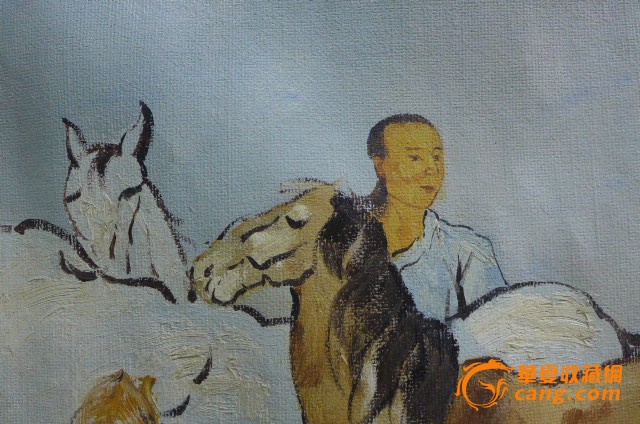 徐悲鸿人物油画