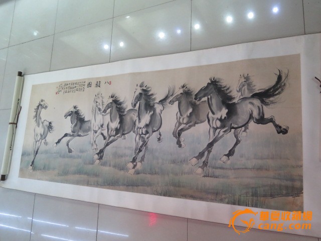 徐悲鸿八骏图
