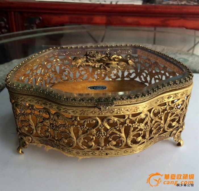 高端大气上档次:宫廷御用 鎏金八音盒 音乐盒 古